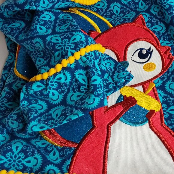 'RARE EDITIONS' TOP & PANTS SQUIRREL OUTFIT 2-PIECE SET - Picture 8 of 16